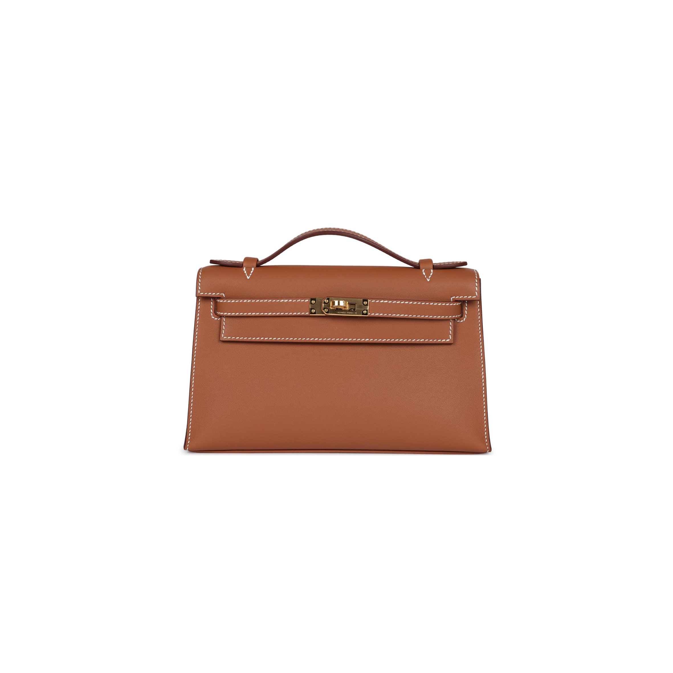 H**mes master kelly pochette gold swift gold hardware (22*14*7cm)